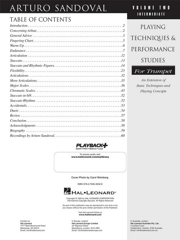 PLAYING TECHNIQUES AND PERFORMANCE