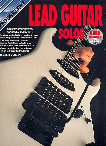 Progressive Lead Guitar Solos (+Audio-Online)