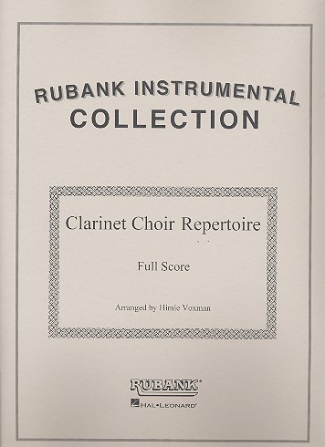 Clarinet Choir Repertoire für 6 Klarinetten