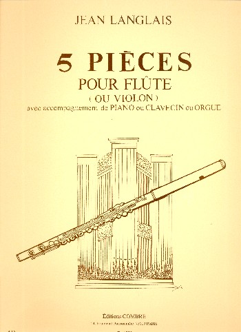 5 pièces pour flûte (violon) et