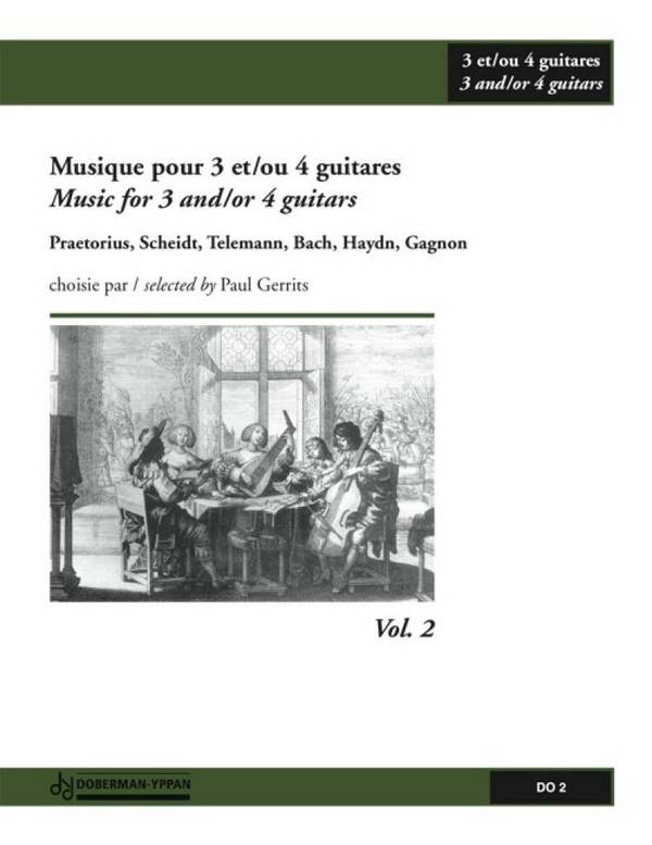 Musique pour 3 et 4 guitares vol.2