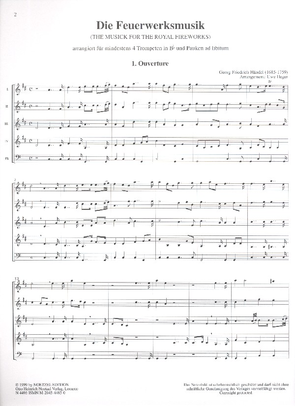 Die Feuerwerksmusik 