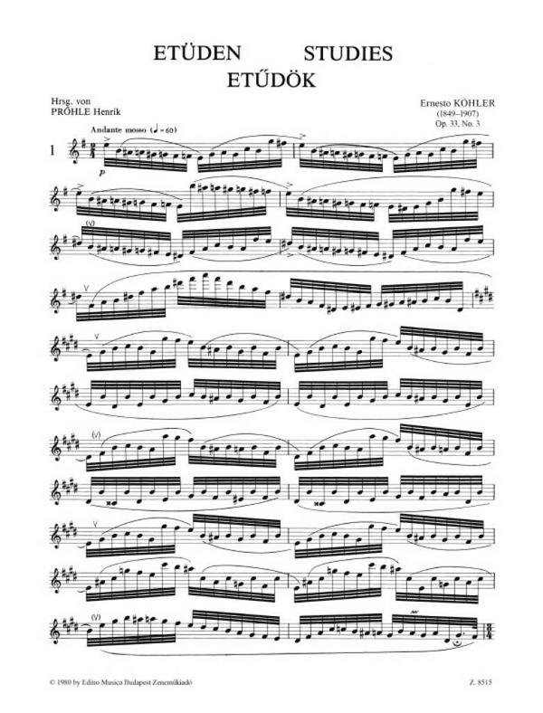Etüden op.33,3 