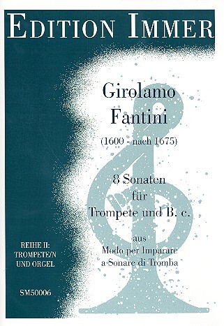 8 Sonaten für Trompete und Bc