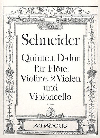 Quintett D-Dur op.49 für Flöte,