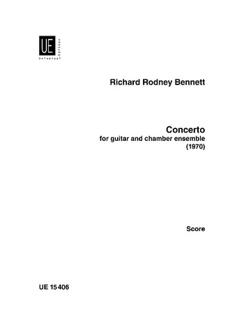 Concerto for guitar and chamber