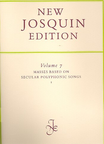 New Josquin edition vol.7
