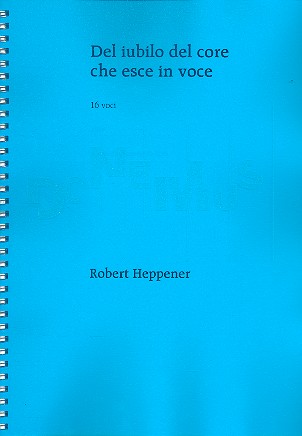 Del iubilo del core che esce in voce