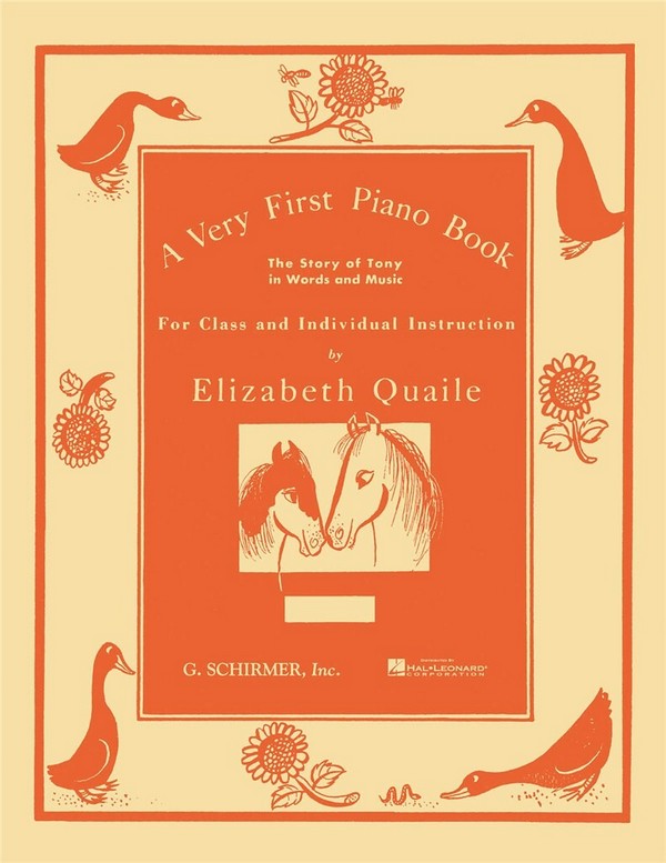 A very first Piano Book The Story