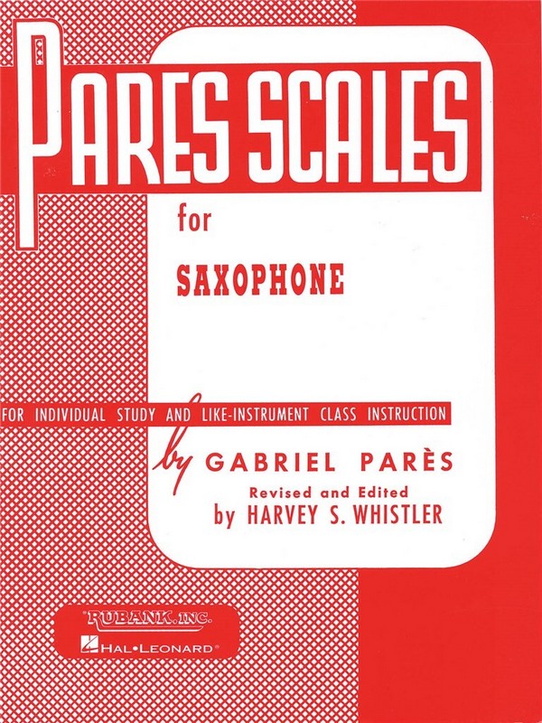 Pares Scales for saxophone