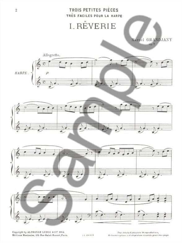 3 petites pièces très faciles op.7