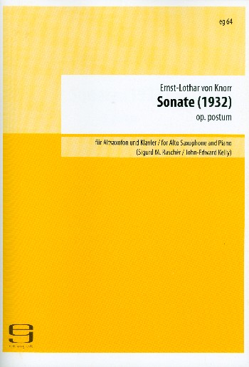 Sonate op.postum. (1932)