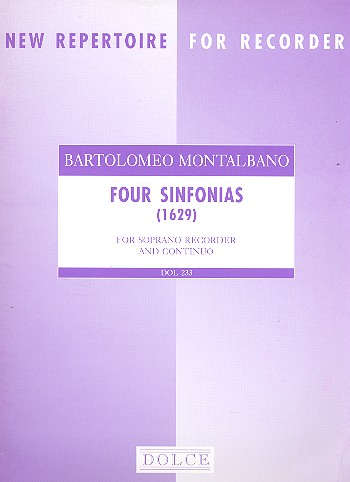 4 Sinfonias (1629)