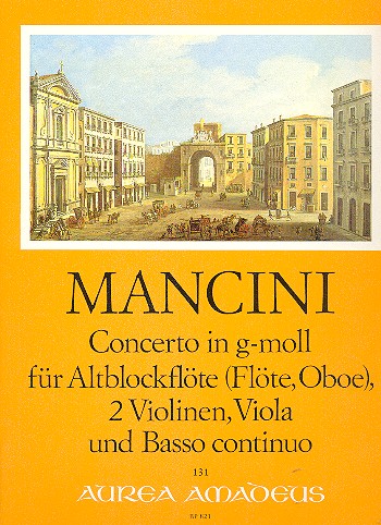 Concerto g-Moll für Altblockflöte
