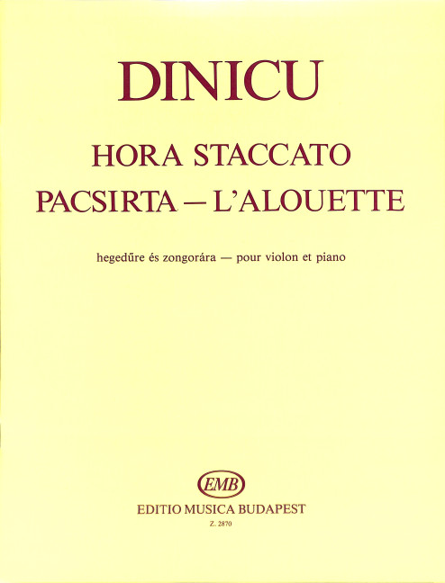 Hora staccato für Violine