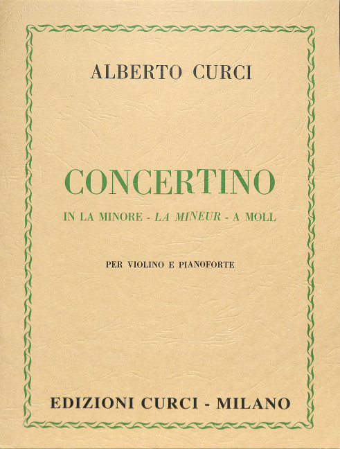 Concertino in la minore