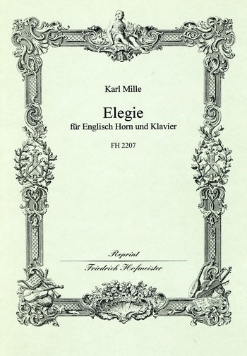 Elegie für Englischhorn und Klavier