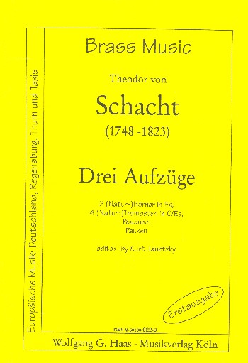 3 Aufzüge für 2 Hörner in Es,
