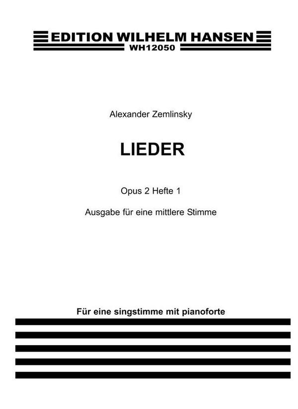 Lieder op.2 Band 1