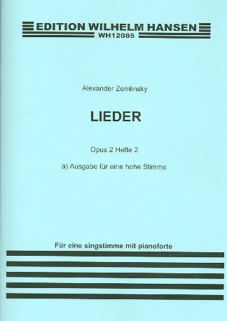 Lieder op.2 Band 2 für hohe