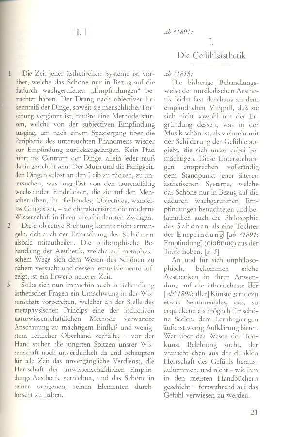 Eduard Hanslick: Vom Musikalisch-Schönen Teil 1