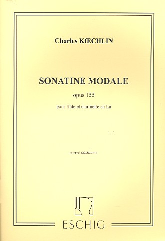 Sonatine modale op.155 pour