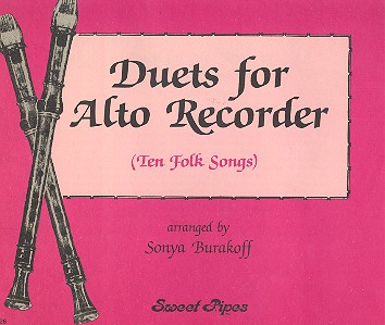 10 Folk Songs Duets for alto