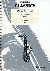 12 Duette KV487 für