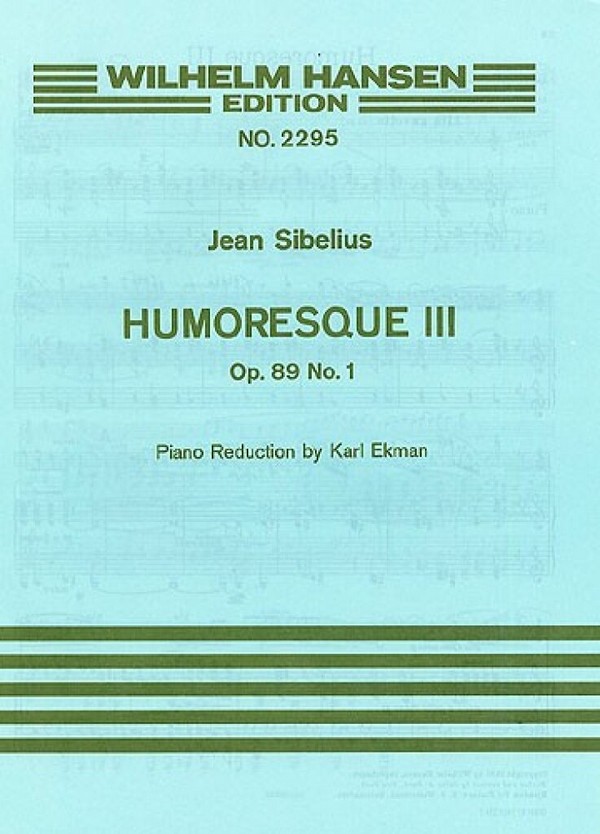 Humoreske Nr.3 op.89,1