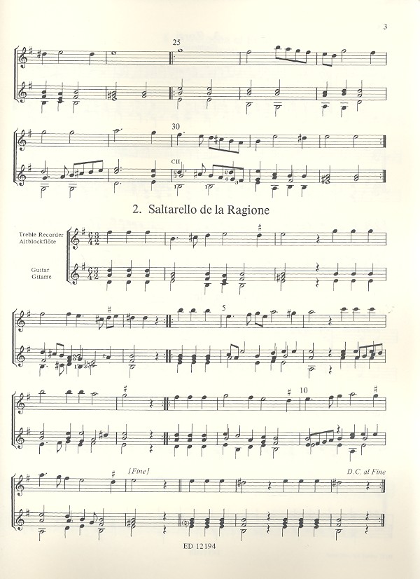 9 Tänze des 16. Jahrhunderts 