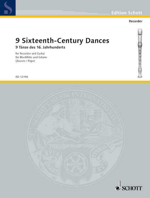 9 Tänze des 16. Jahrhunderts 