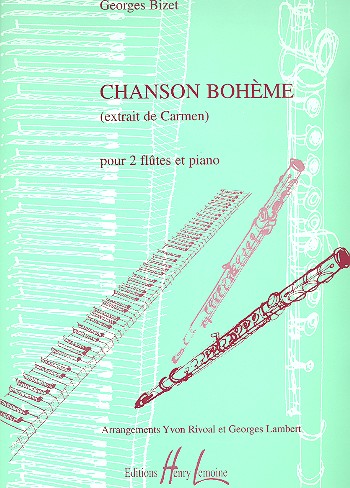 Chanson bohème pour 2 flûtes et