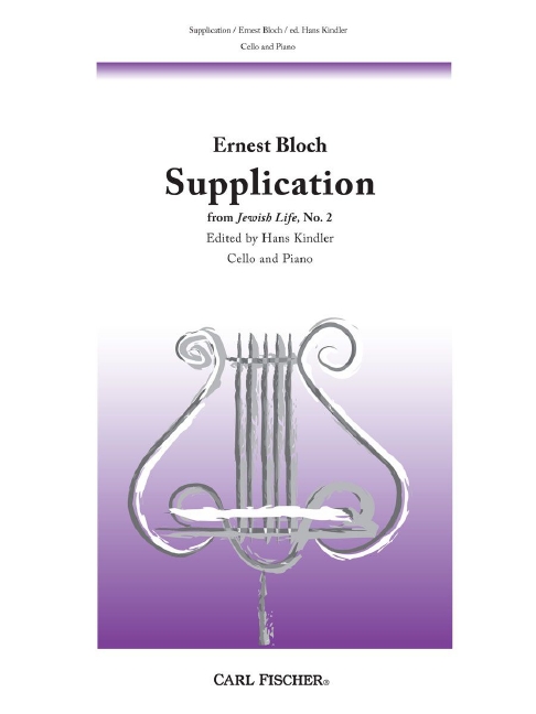 Supplication for cello solo