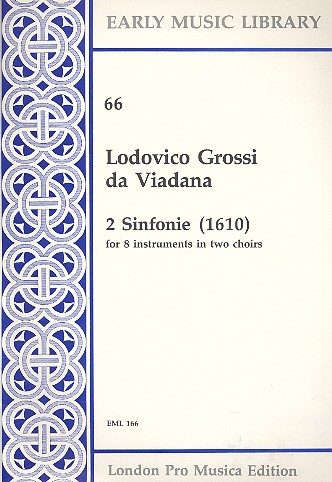 2 sinfonie (1610) for 8 instruments