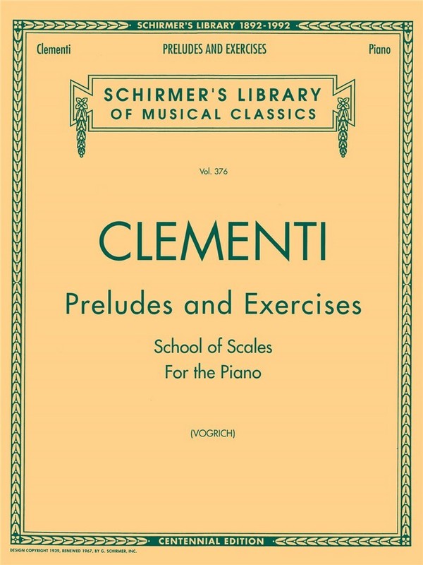 Preludes and Exercises School of