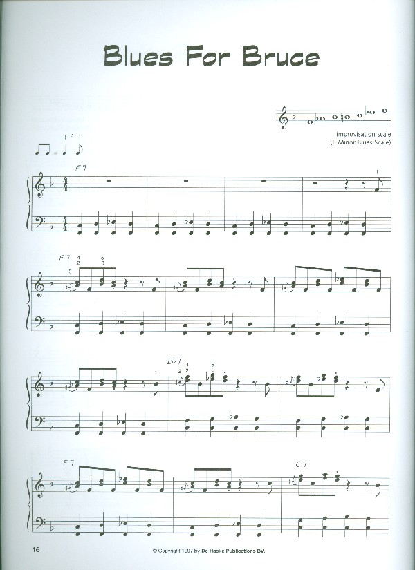 The Blues vol.2: für Klavier