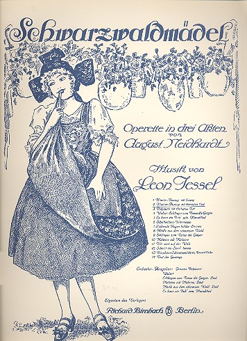 Schwarzwaldmädel Klavierauszug