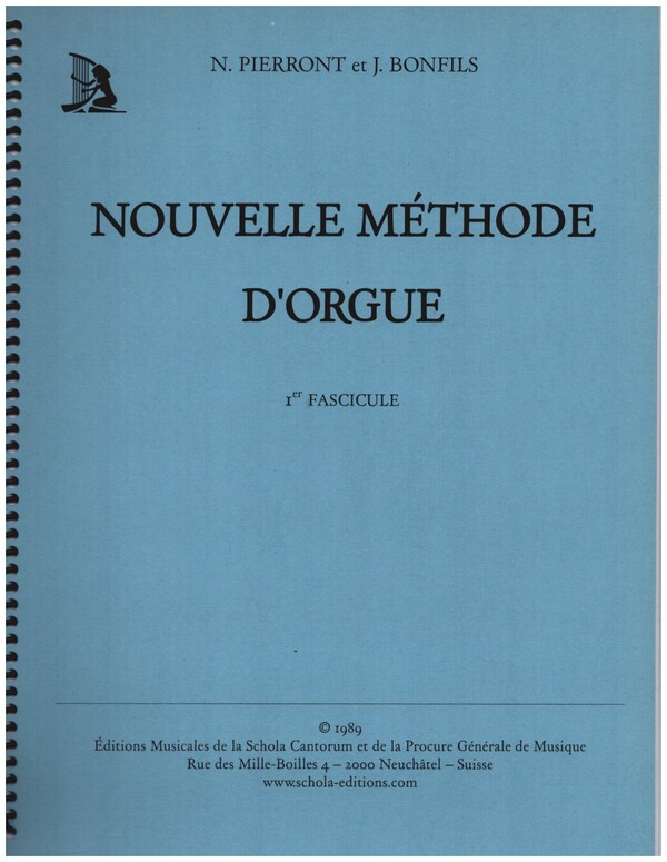 Nouvelle Méthode d'orgue vol.1