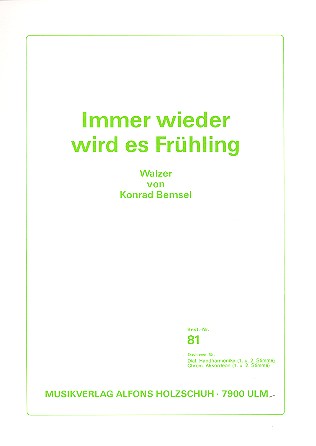 Immer wieder wird es Frühling