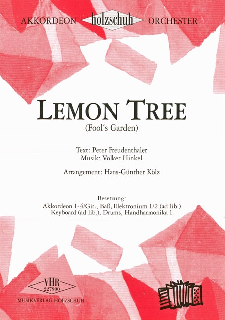 LEMON TREE FUER AKKORDEONORCHE-