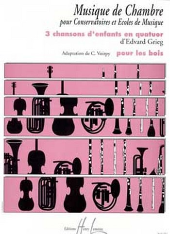 3 Chansons d'enfants en quatuor