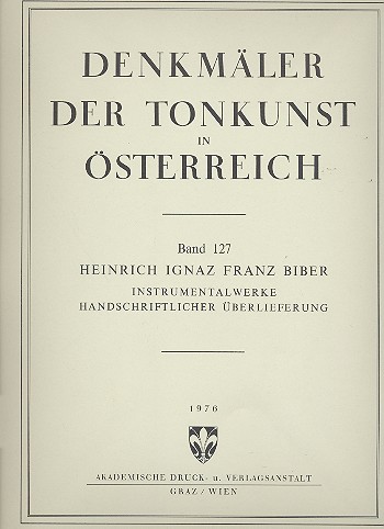 Instrumentalwerke handschriftlicher Überlieferung