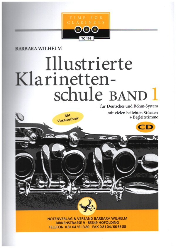 Illustrierte Klarinettenschule Band 1 (+2 CD's)