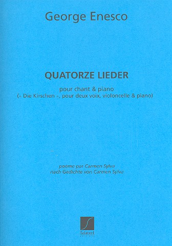 14 Lieder nach gedichten von Carmen Sylva