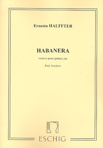 Habanera version pour guitare