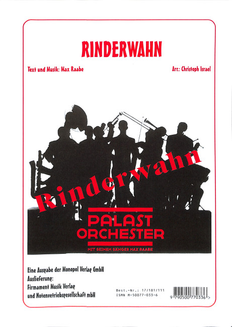 Rinderwahn: Einzelausgabe