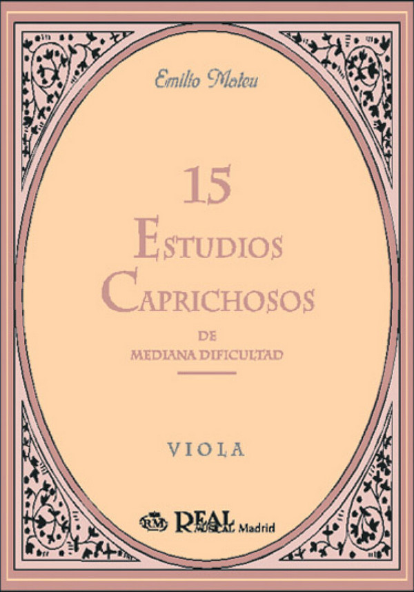 15 estudios caprichosos de mediana dificultad
