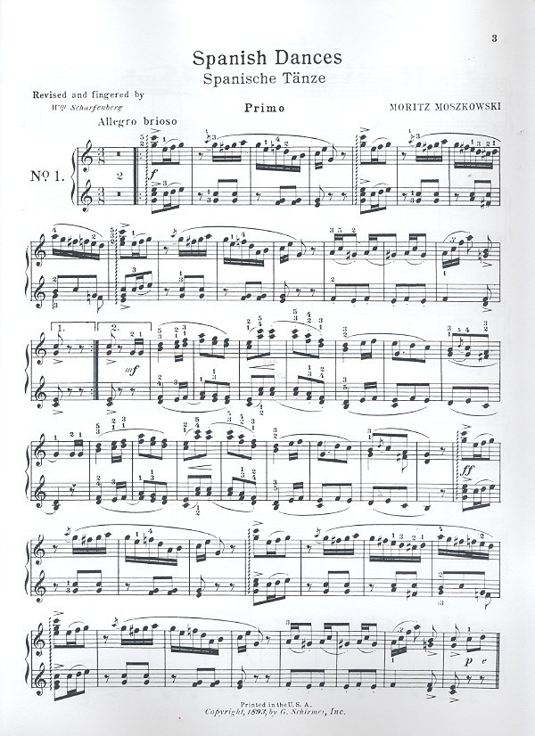 Spanish Dances op.12