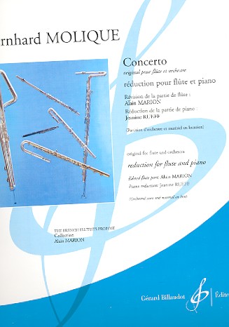 Concerto re mineur pour flûte