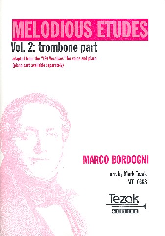 Melodious Etudes vol.2 - trombone part
